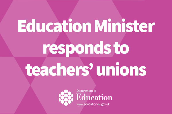 Education Minister disappointed by unions pre-emptive action on ...