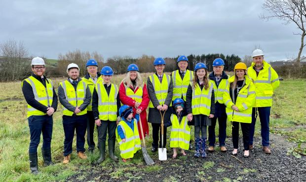 A major programme of construction has begun on a new build for Islandmagee Primary School.