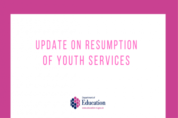 Update on resumption of youth services