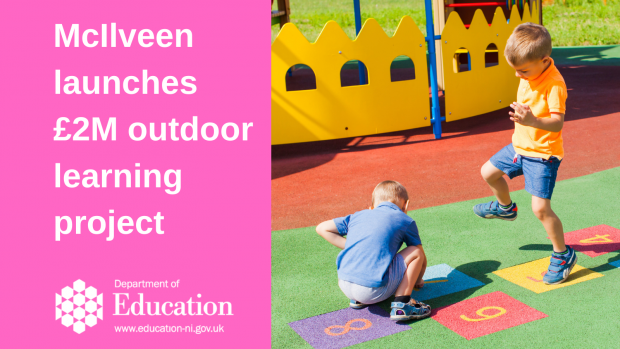 McIlveen launches £2 million Outdoor Learning Project