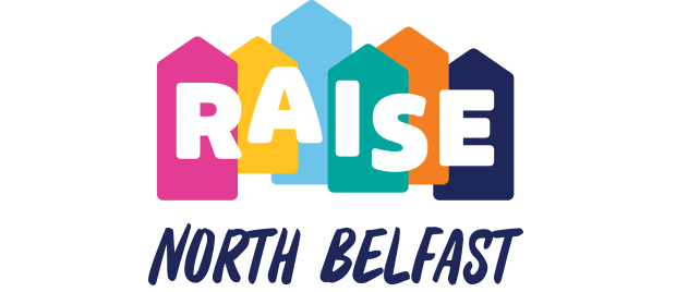 RAISE - North Belfast Logo