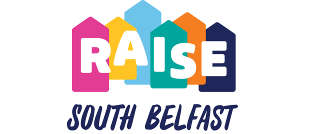 RAISE - South Belfast Logo