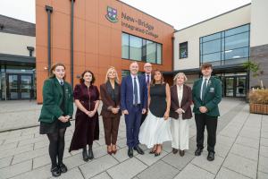 Education Minister officially opens new £27.5 million building for New-Bridge Integrated College